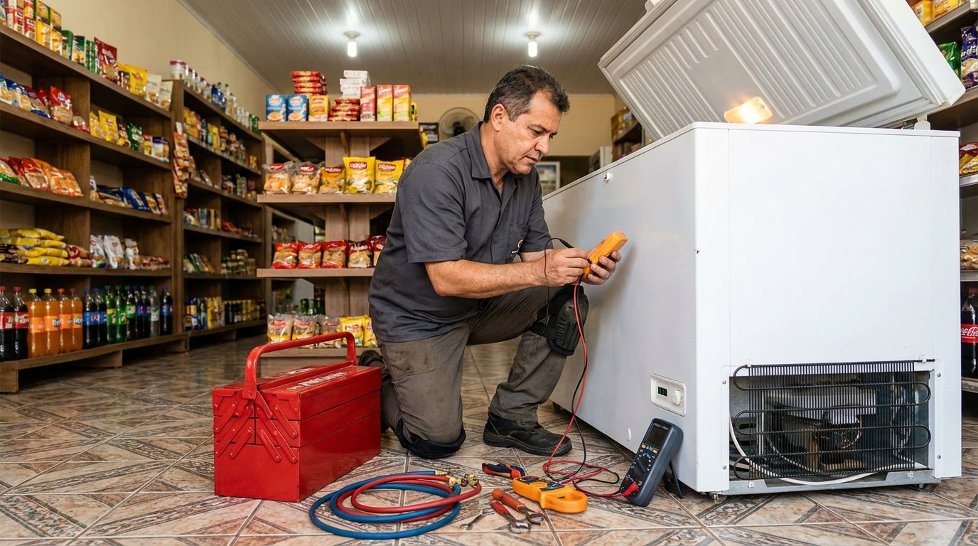 Ajuste de Temperatura do Freezer em São Luís‑MA